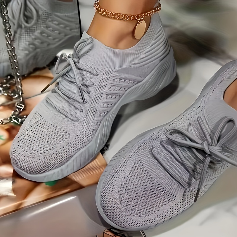 women s casual sneakers lightweight mesh sport running shoes details 2