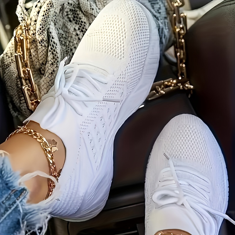 women s casual sneakers lightweight mesh sport running shoes details 5