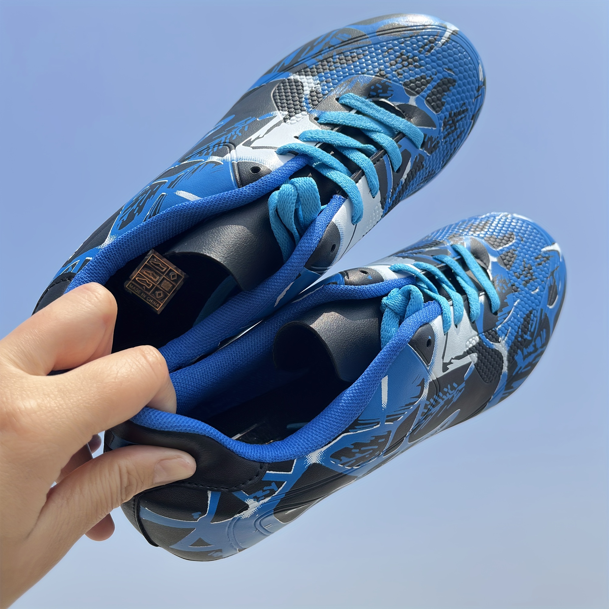 unisex non slip football cleat with spikes professional comfy outdoor breathable soccer for training competition details 9