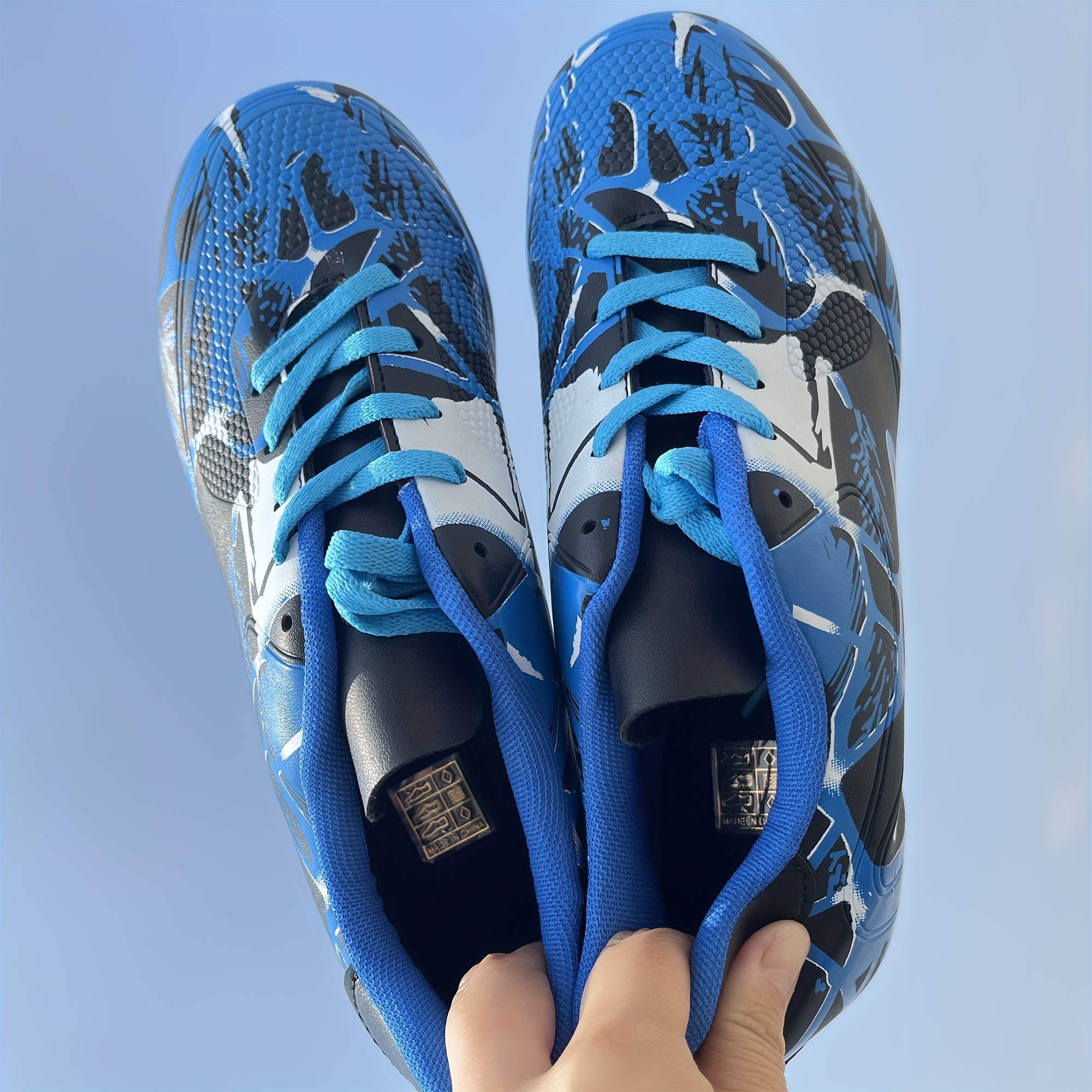 unisex non slip football cleat with spikes professional comfy outdoor breathable soccer for training competition details 12