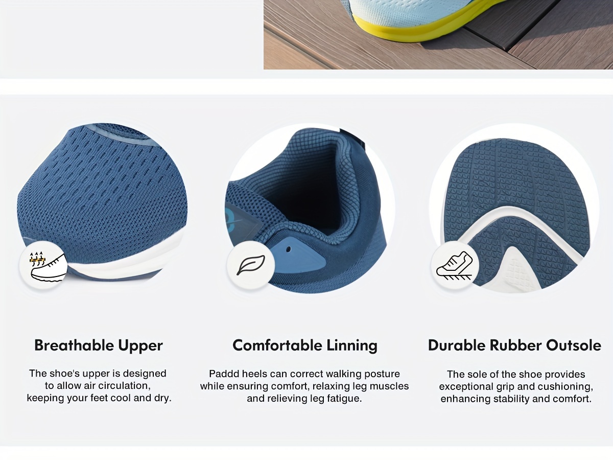 Mens Wide Toe Box Sneakers Comfort Shoes For Ingrown Toenail Free Shipping On Items Shipped From Temu Temu details 4